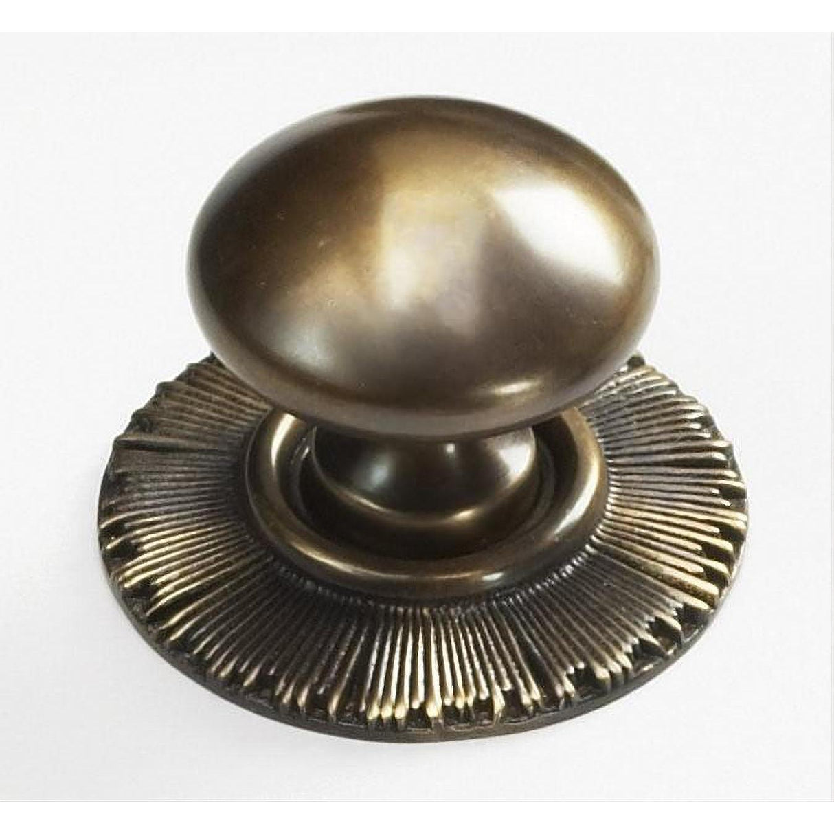 Schaub and Company 970-ED Sunburst Series 1-1/4 Inch Diameter Mushroom Cabinet Knob Estate Dover