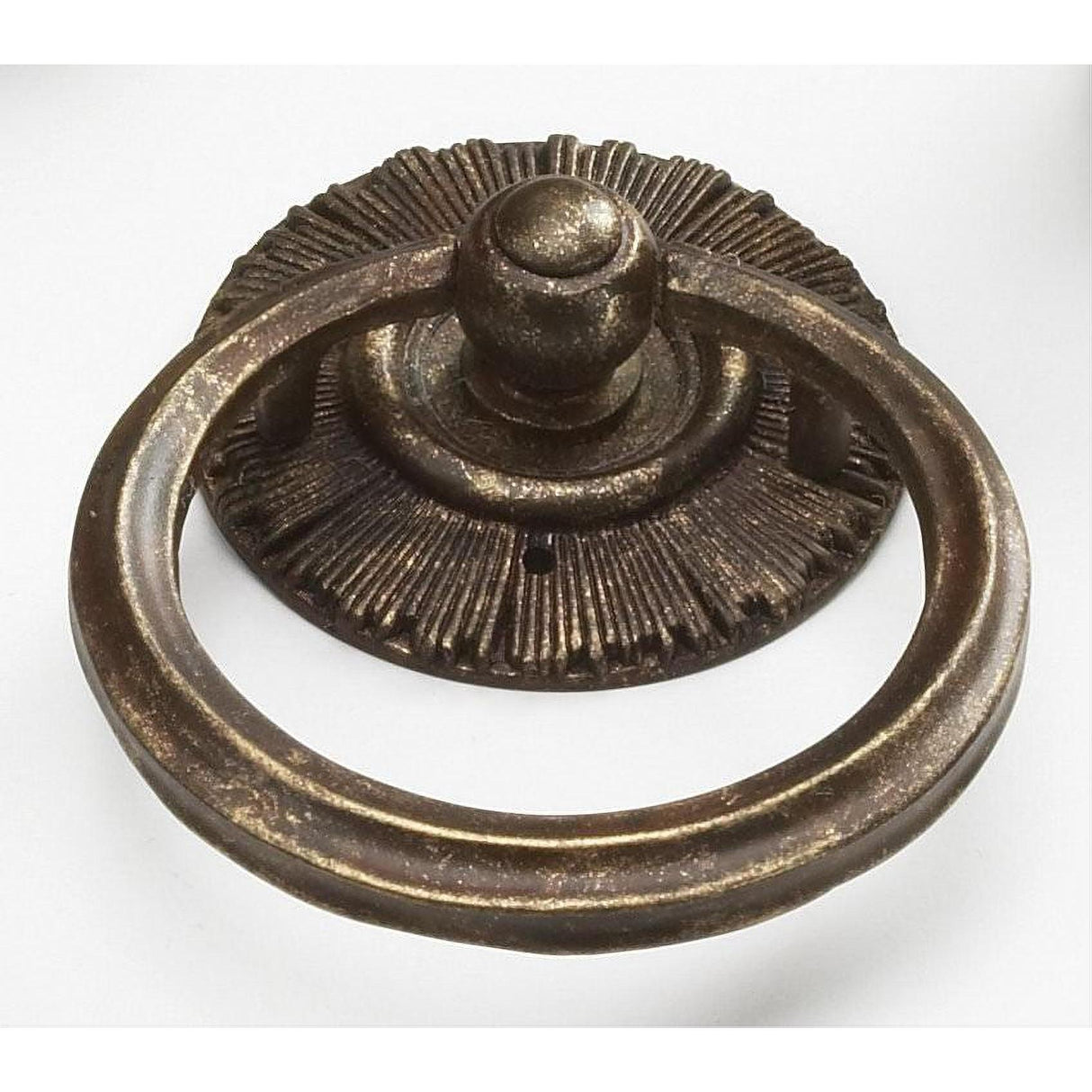 Schaub and Company 977-HLB Sunburst Series 2-1/4 Inch Diameter Ring Cabinet Knob Cabinet Pull Highlighted Bronze