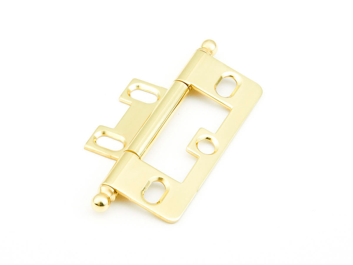 Schaub and Company 1100B-03 polished brass cabinet hinge