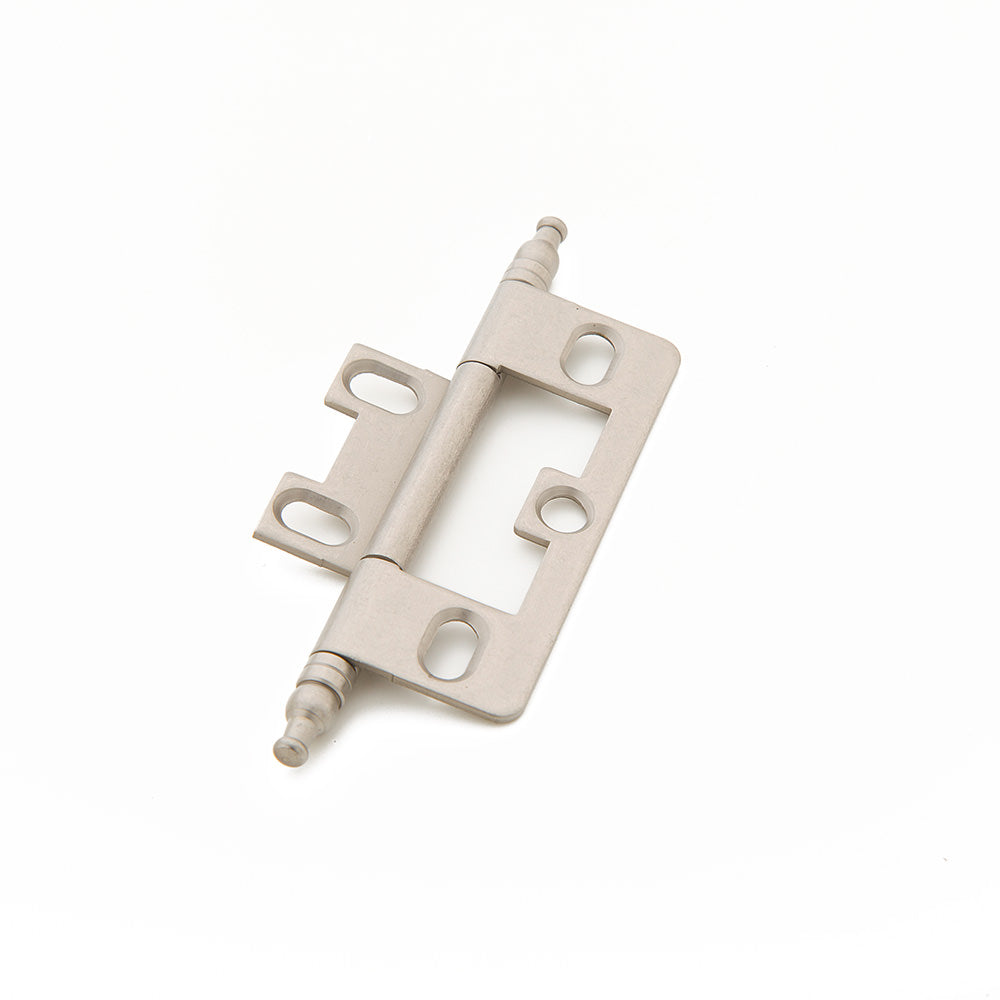 Schaub and Company 1100M-DN hinge in satin stainless, additional view