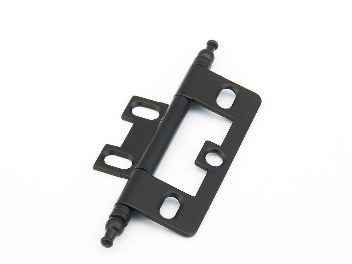 Schaub and Company 1100M-FB hinge in satin stainless, additional view
