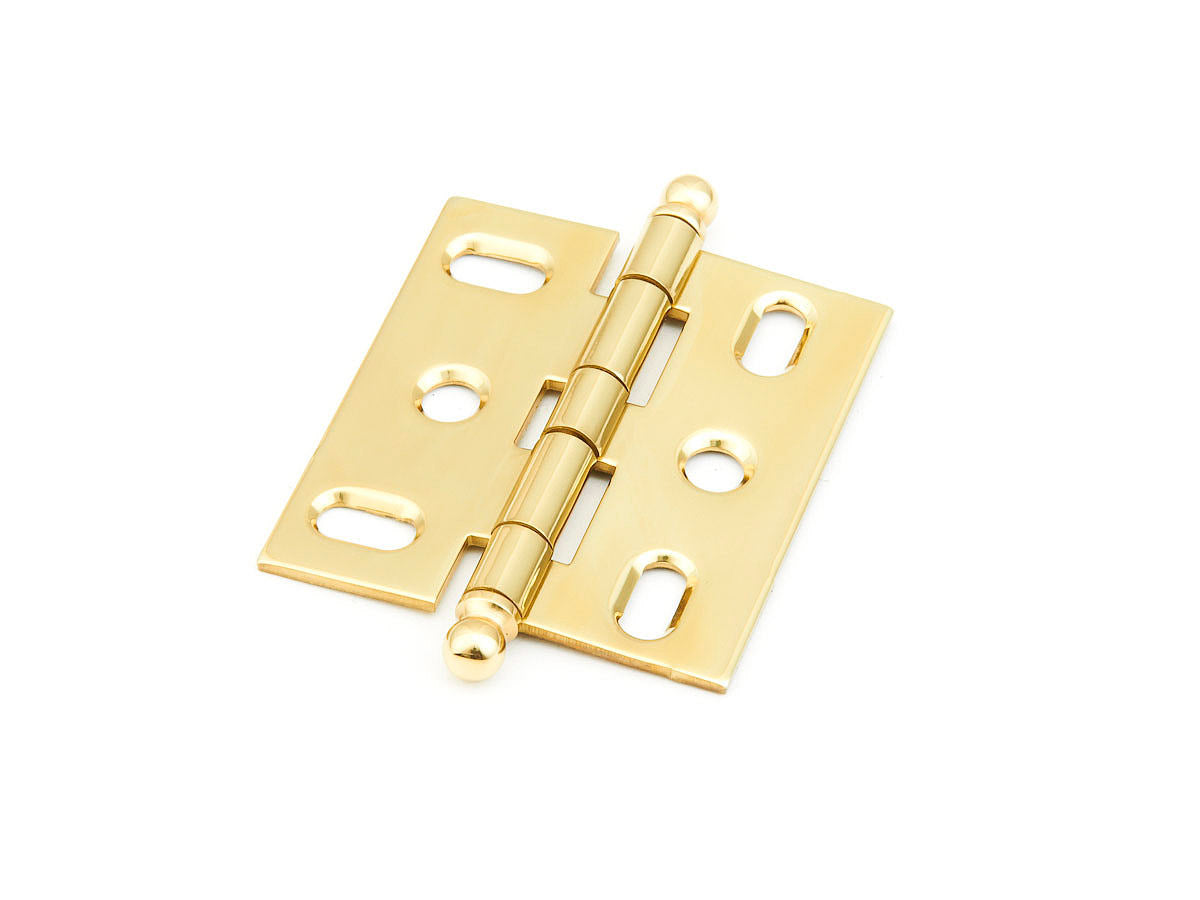 Schaub and Company 1111B-03 hinge in satin stainless, additional view