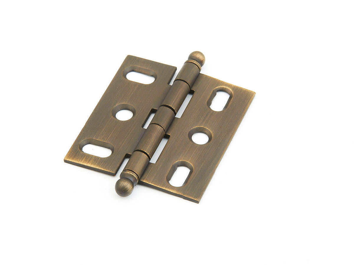 Schaub and Company 1111B-ALB hinge in satin nickel, additional view