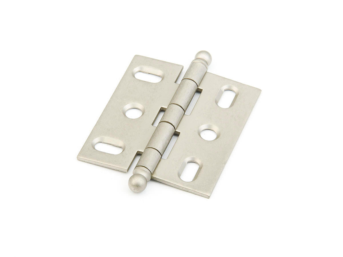 Schaub and Company 1111B-DN hinge in satin stainless, additional view
