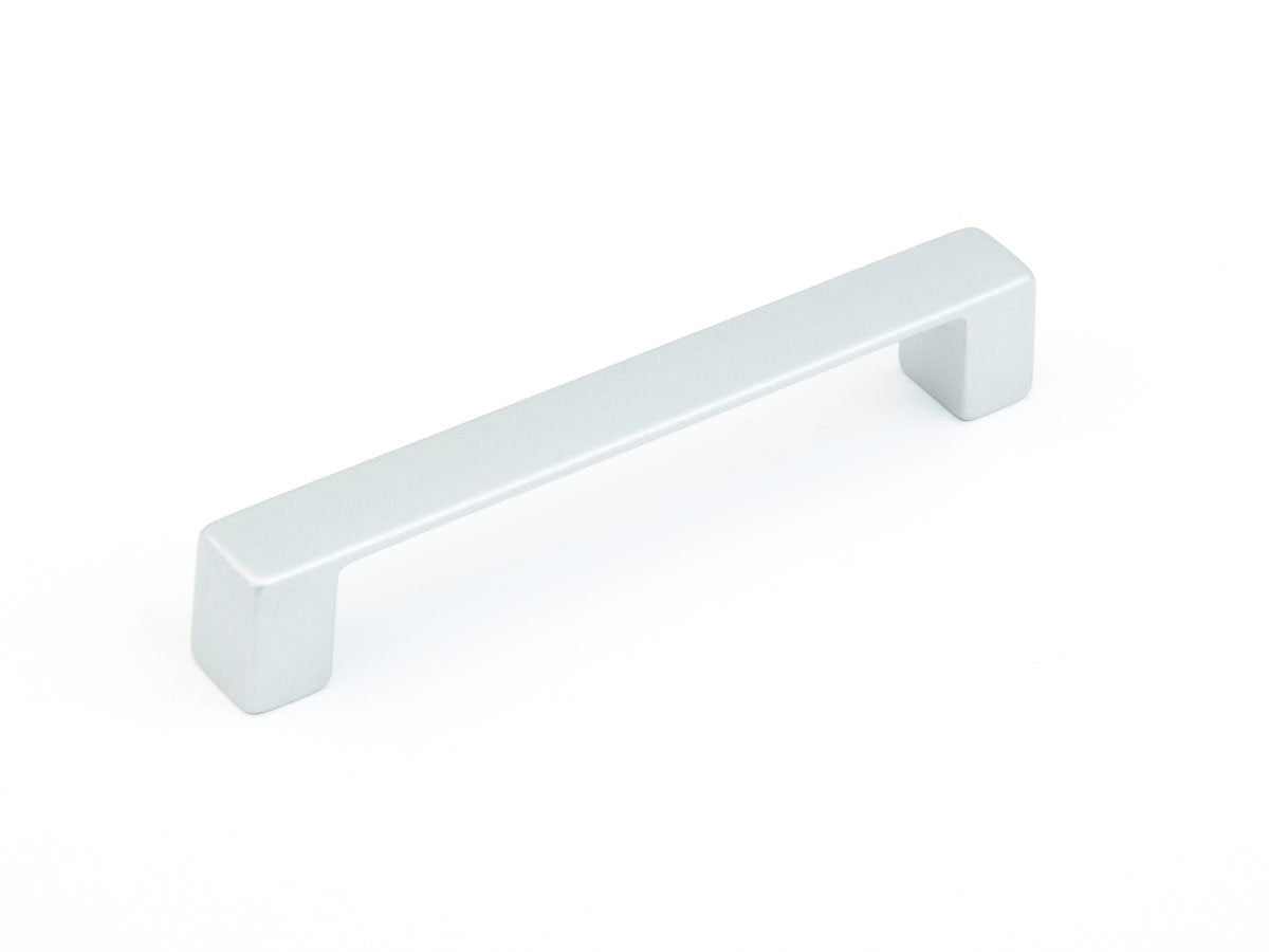 Schaub and Company 221-M26 Italian Designs-Classico cabinet pull in satin stainless, additional view