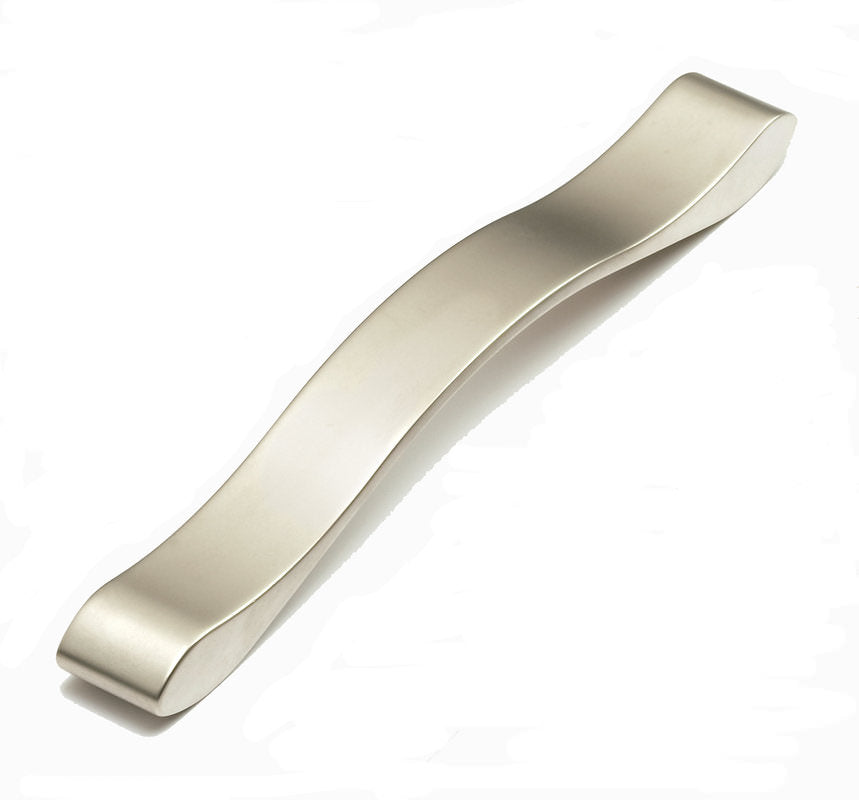Schaub and Company 244-192-15 satin nickel / 192mm arched cabinet pull