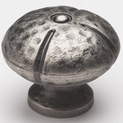 Schaub and Company 250-VN vibra nickel round cabinet knob