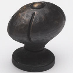 Schaub and Company 252 Siena Design Oval Cabinet Knob With 1-1/4" Diameter