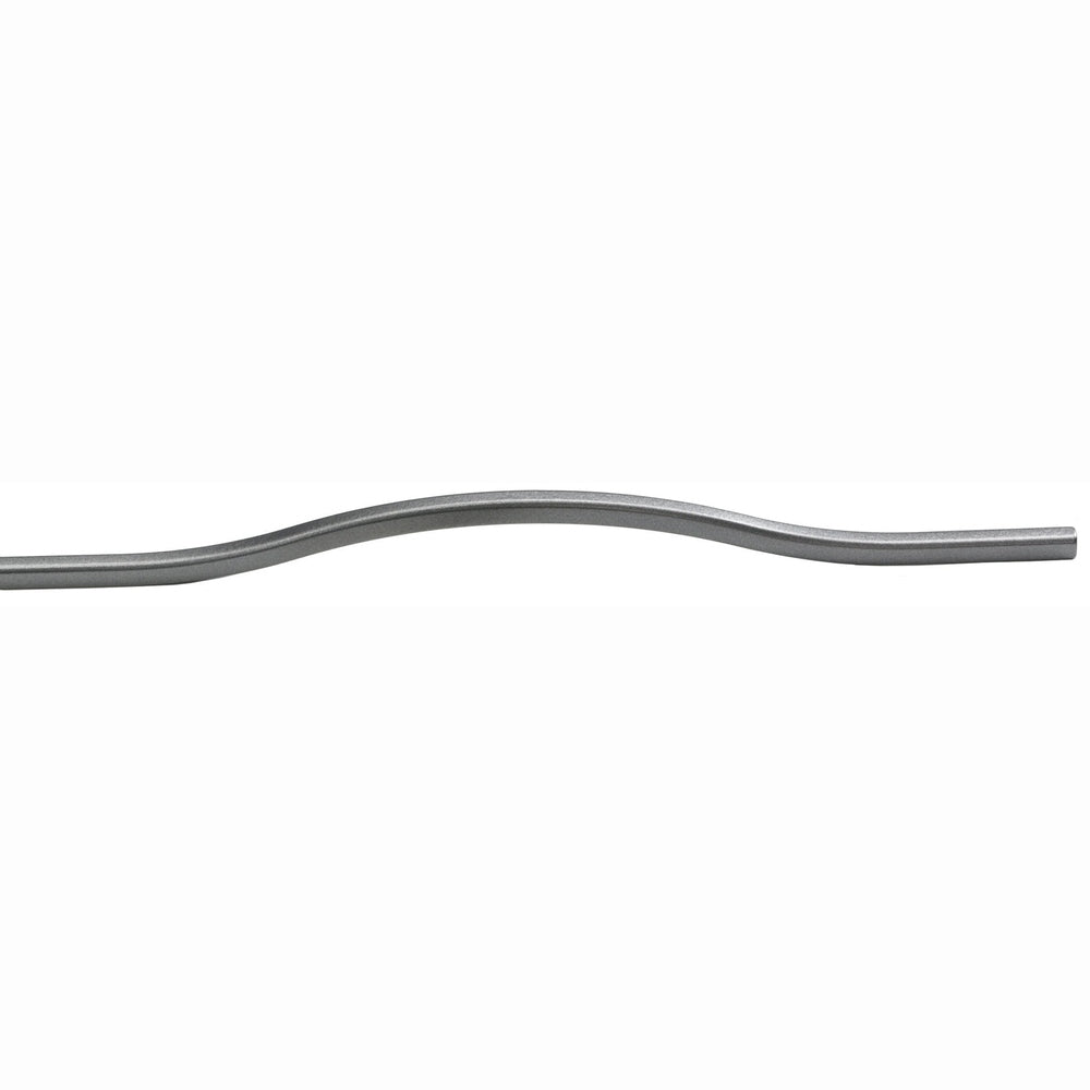 Schaub and Company 310-MSV milano silver arched cabinet pull