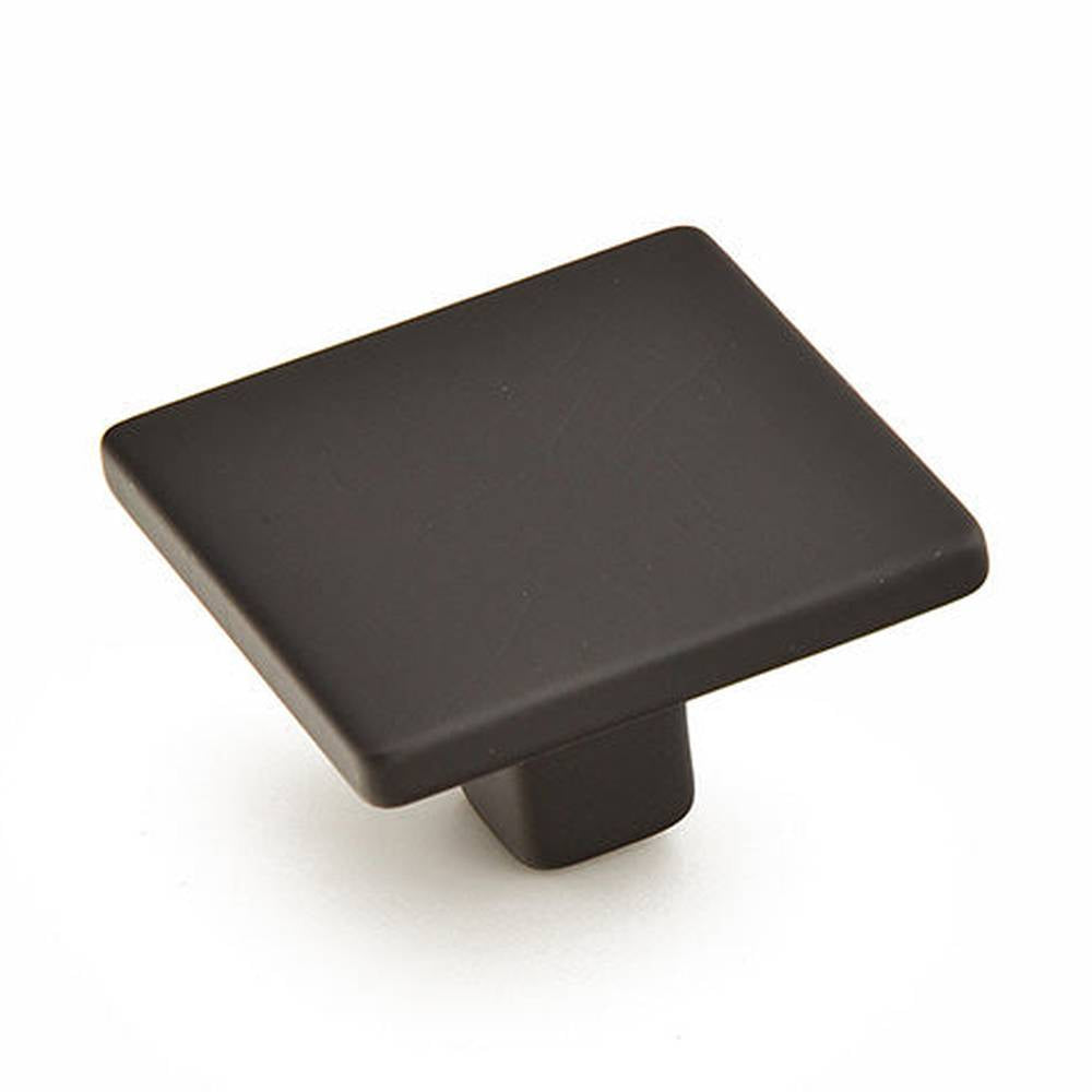 Schaub and Company 360-MB matte black cabinet knob