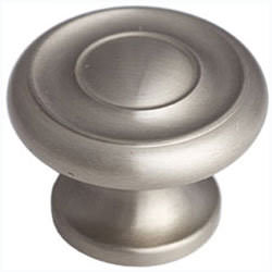 Schaub and Company 704-15 satin nickel mushroom cabinet knob