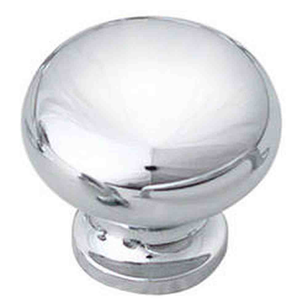 Schaub and Company 706-26 chrome mushroom cabinet knob