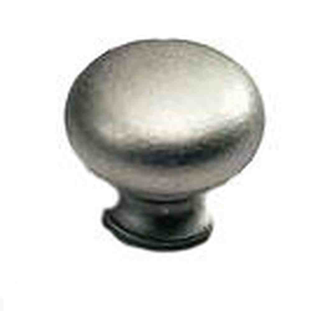 Schaub and Company 706-DN distressed nickel mushroom cabinet knob