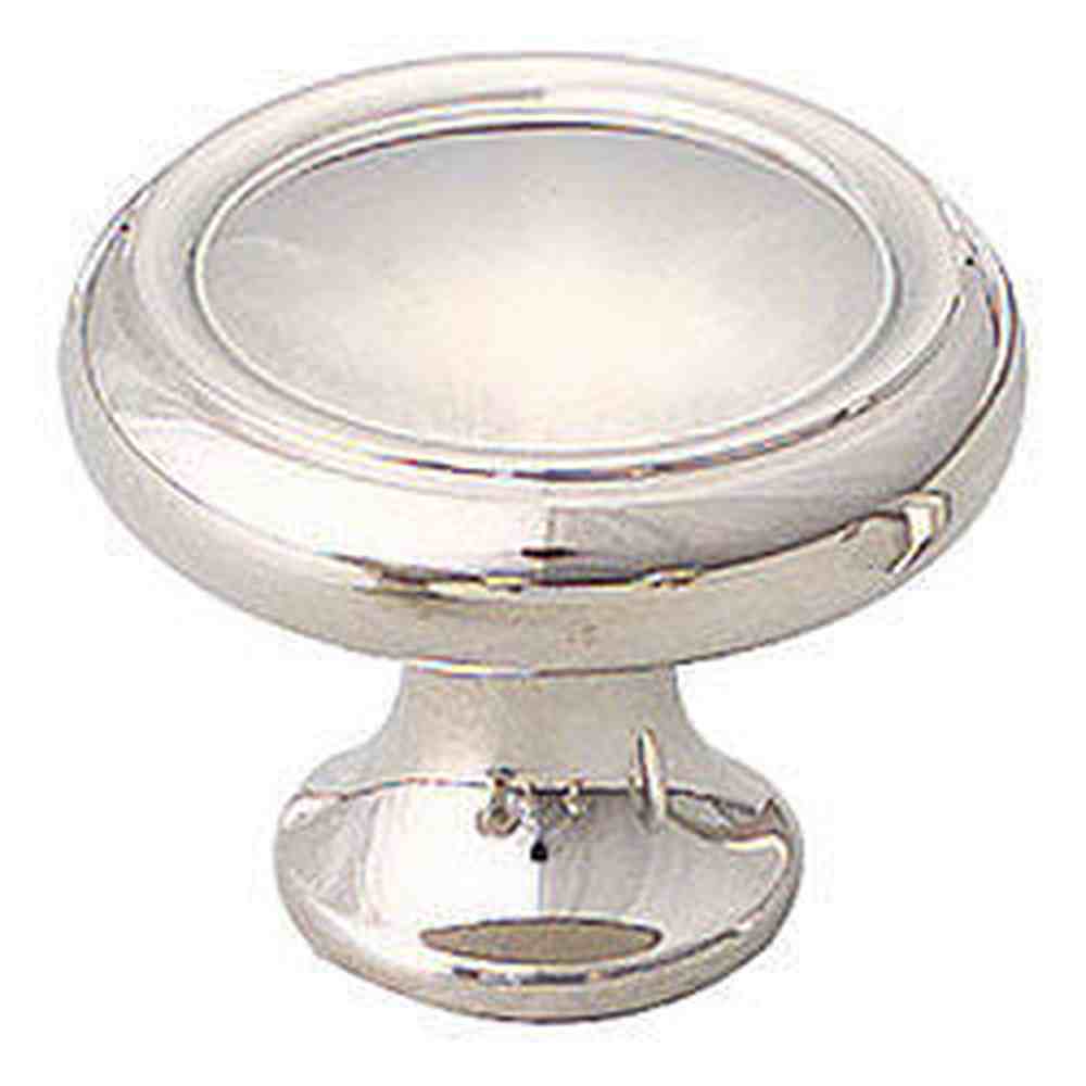Schaub and Company 711-PN polished nickel mushroom cabinet knob