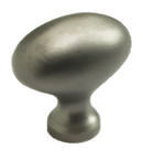 Schaub and Company 719 Solid Traditional Design Oval Cabinet Knob With 1-3/8" Diameter