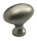 Schaub and Company 719 Solid Traditional Design Oval Cabinet Knob With 1-3/8" Diameter