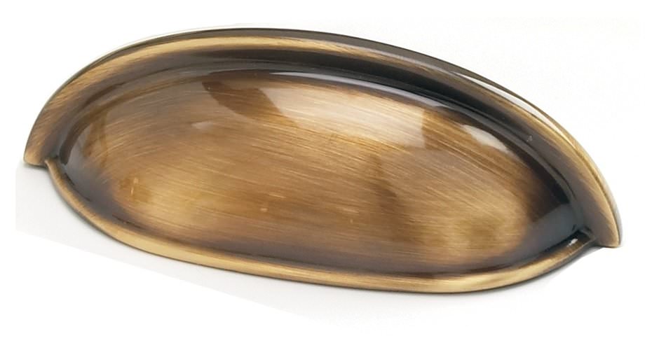 Schaub and Company 730-AB hardware in satin stainless, additional view