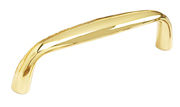Schaub and Company 732-03 polished brass cabinet pull