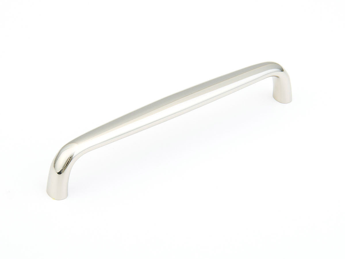 Schaub and Company 737-PN hardware in satin stainless, additional view