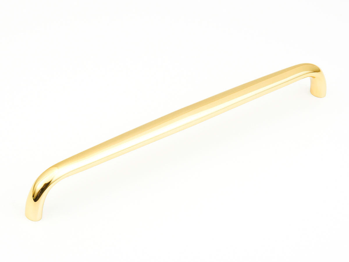 Schaub and Company 738-03 polished brass cabinet pull / appliance pull