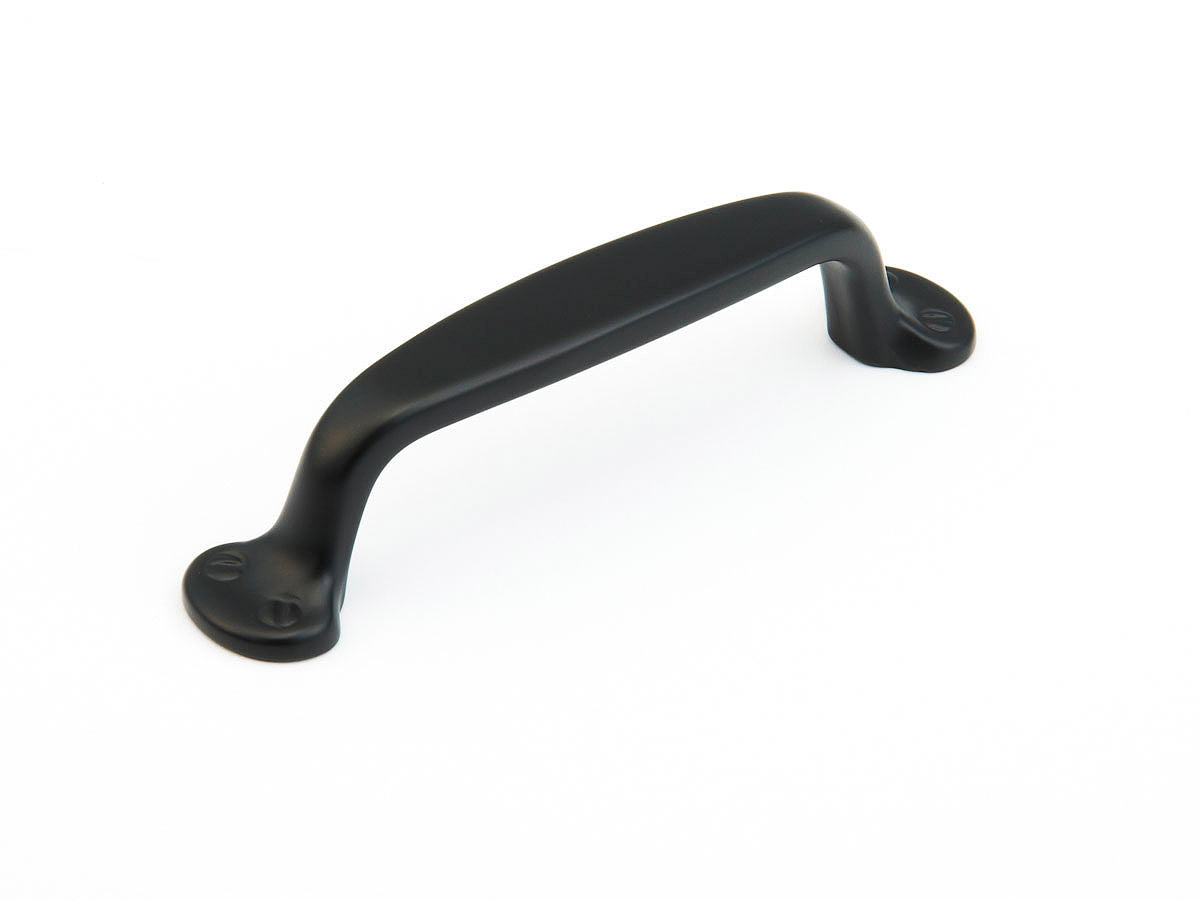 Schaub and Company 742-FB flat black cabinet pull