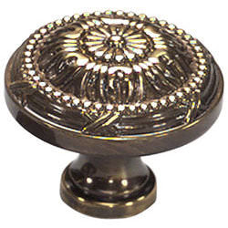 Schaub and Company 752 Versailles Design Mushroom Cabinet Knob With 1-1/2" Diameter