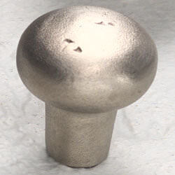 Schaub and Company 771 Bronze Mountain Design Mushroom Cabinet Knob With 1-1/4" Diameter