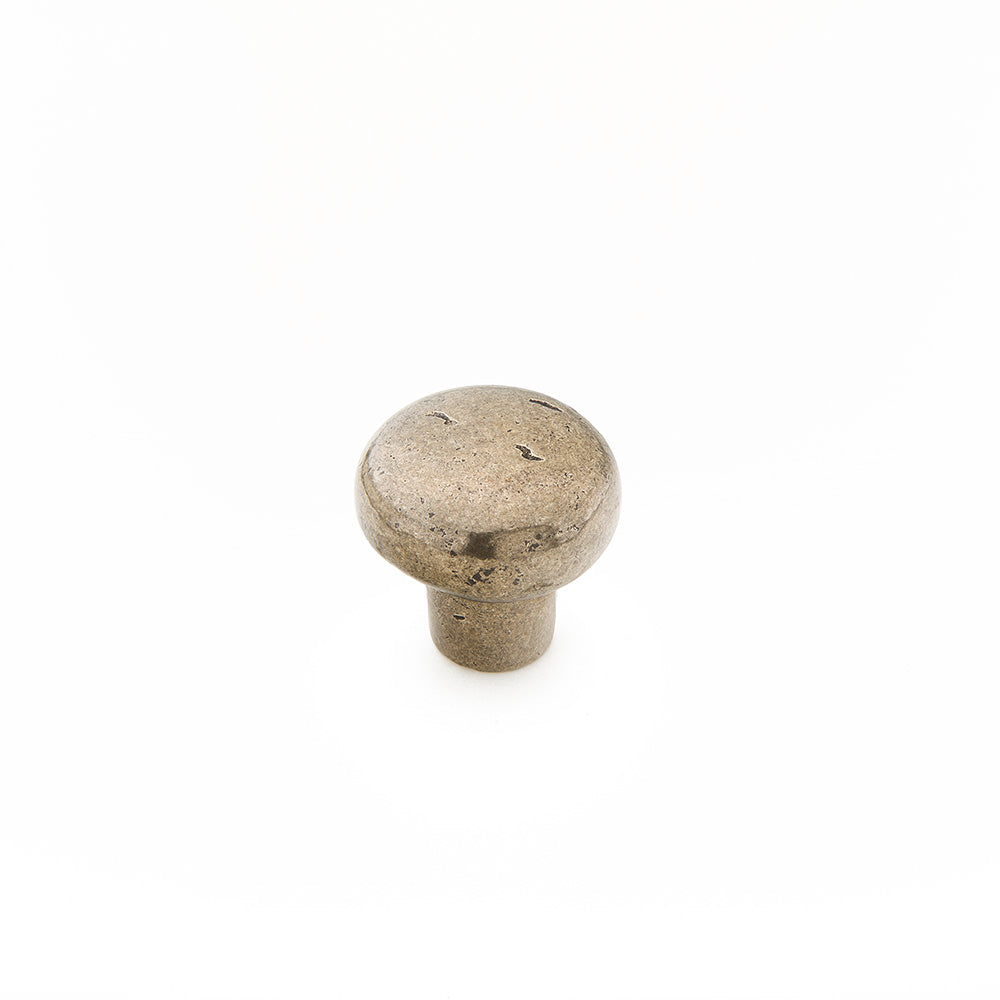 Schaub and Company 772 Bronze Mountain Design Mushroom Cabinet Knob With 1-3/8" Diameter