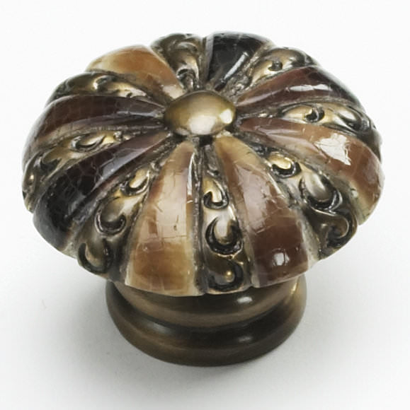 Schaub and Company 853-PEN-ED door knob in satin stainless, additional view