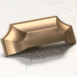 Schaub and Company 878-BBZ brushed bronze cabinet pull
