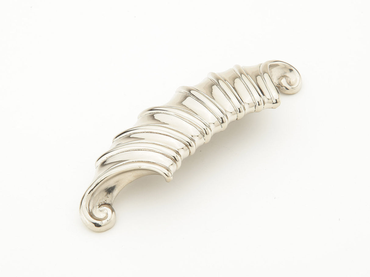 Schaub and Company 915-WB white brass bar cabinet pull