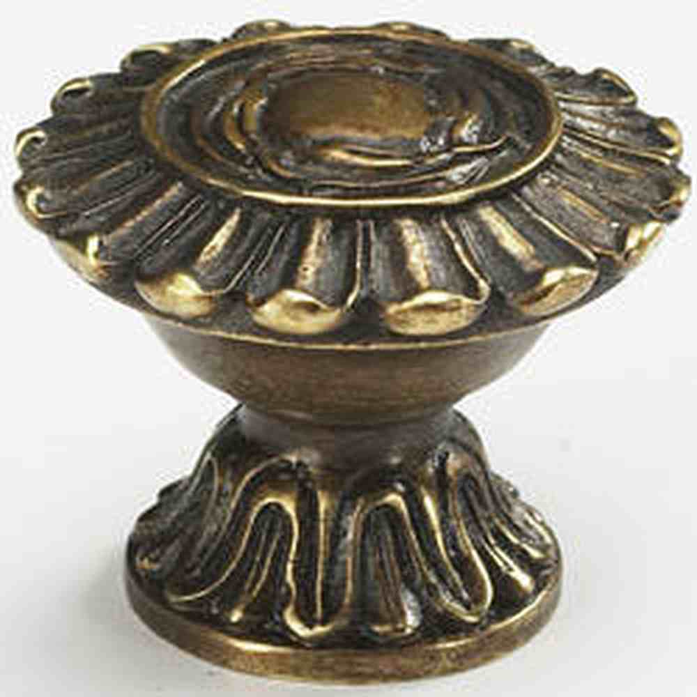 Schaub and Company 936-DIA dark italian antique cabinet knob