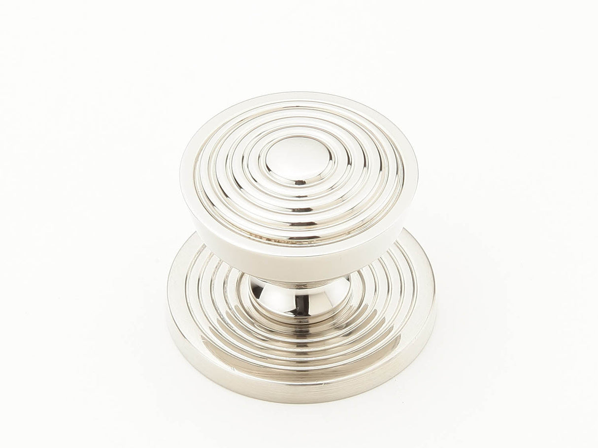 Schaub and Company 967M-PN polished nickel mushroom cabinet knob