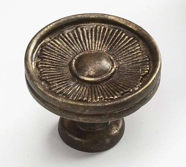 Schaub and Company 972-HLB highlighted bronze mushroom cabinet knob