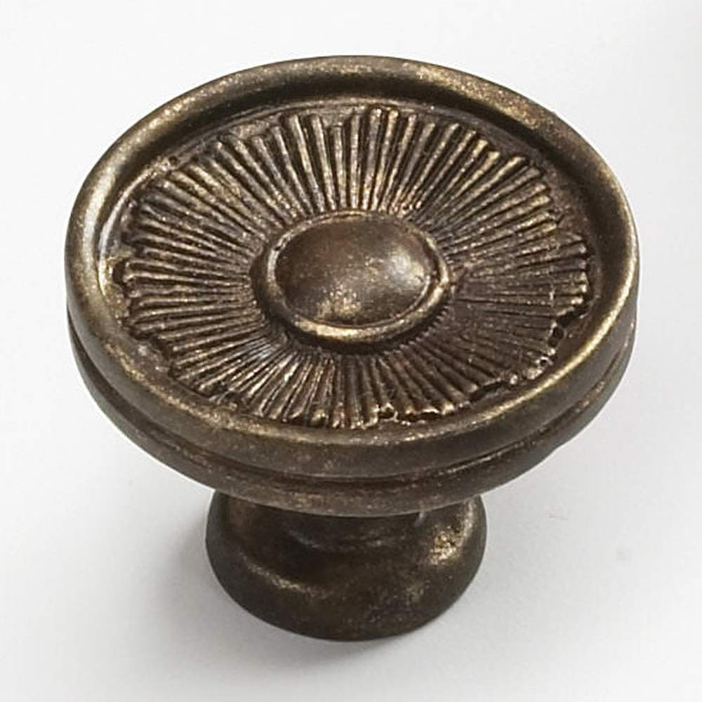 Schaub and Company 972-HLB highlighted bronze mushroom cabinet knob
