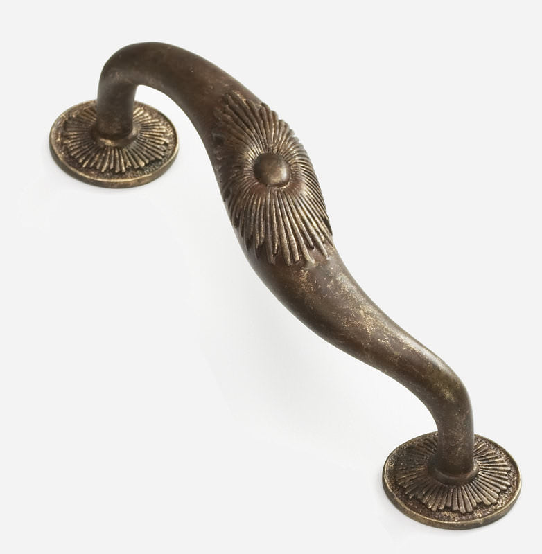 Schaub and Company 975S-HLB highlighted bronze cabinet pull