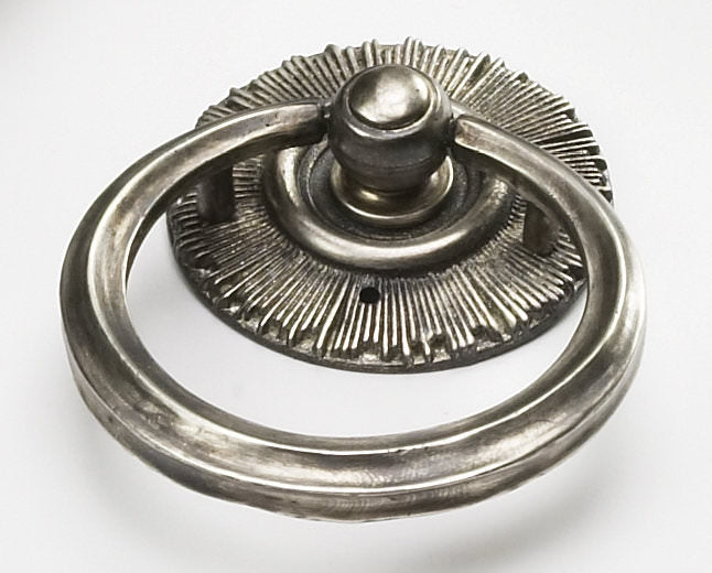 Schaub and Company 977-SA silver antique cabinet knob
