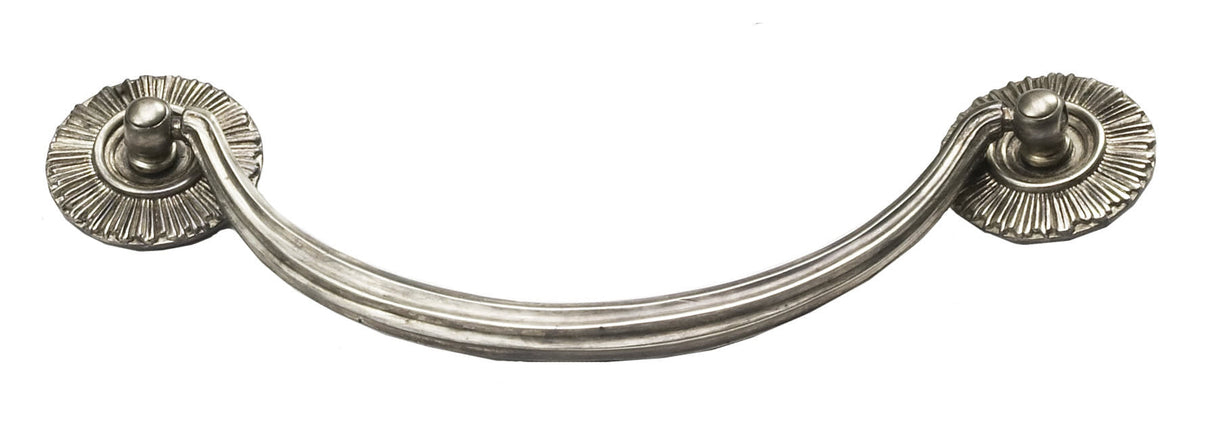 Schaub and Company 978-SA silver antique cabinet drop bail pulls