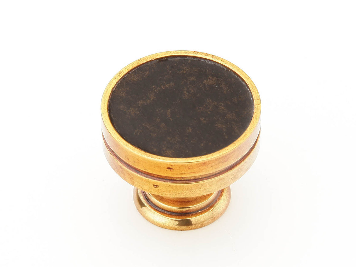 Schaub and Company 990 Symphony Collection 1-3/8 Inch Diameter Round Cabinet Knob