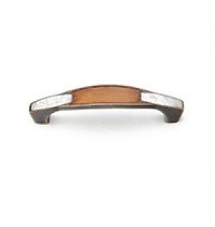 Schaub and Company 992-4-DAB/MOP Symphony cabinet pull in satin stainless, additional view