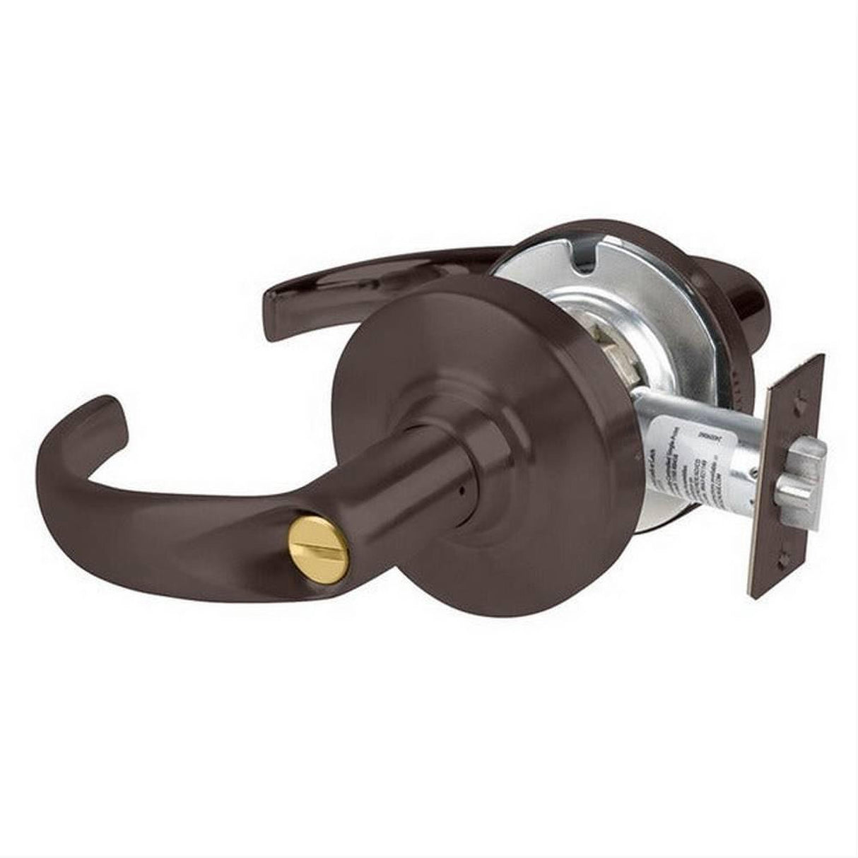 Schlage Commercial ALX40SPA613 ALX40SPA Grade 2 Sparta Privacy Door Lever Oil Rubbed Bronze