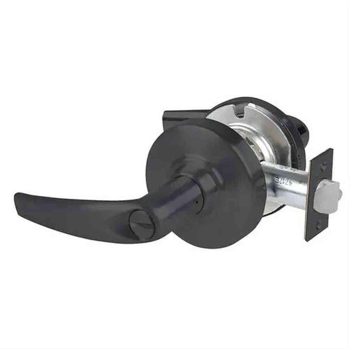 Schlage Commercial ALX44ATH622 ALX44ATH Grade 2 Hospital Athens Privacy Door Lever Matte Black
