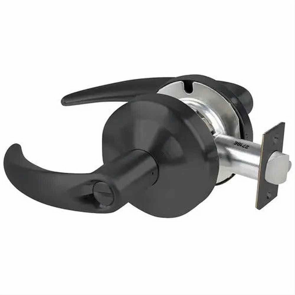 Schlage Commercial ALX44OME622 ALX44OME Grade 2 Hospital Omega Privacy Door Lever Matte Black