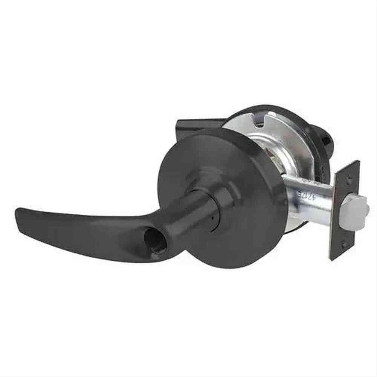 Schlage Commercial ALX70LATH622 ALX70LATH Grade 2 Classroom Athens Door Lever Less Cylinder Matte Black