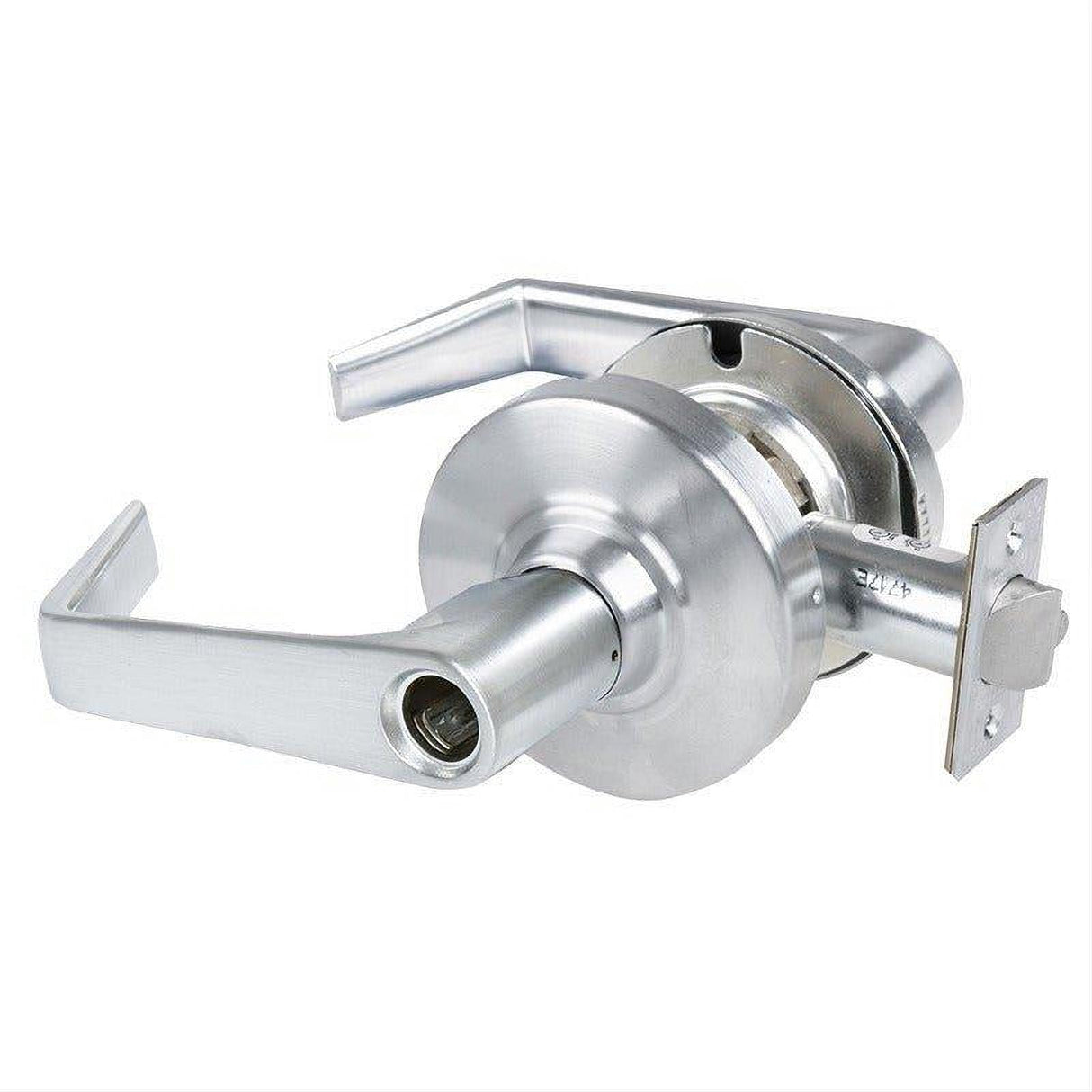 Schlage Commercial ALX70LSAT626 ALX70LSAT Grade 2 Classroom Saturn Door Lever Less Cylinder Satin Chrome