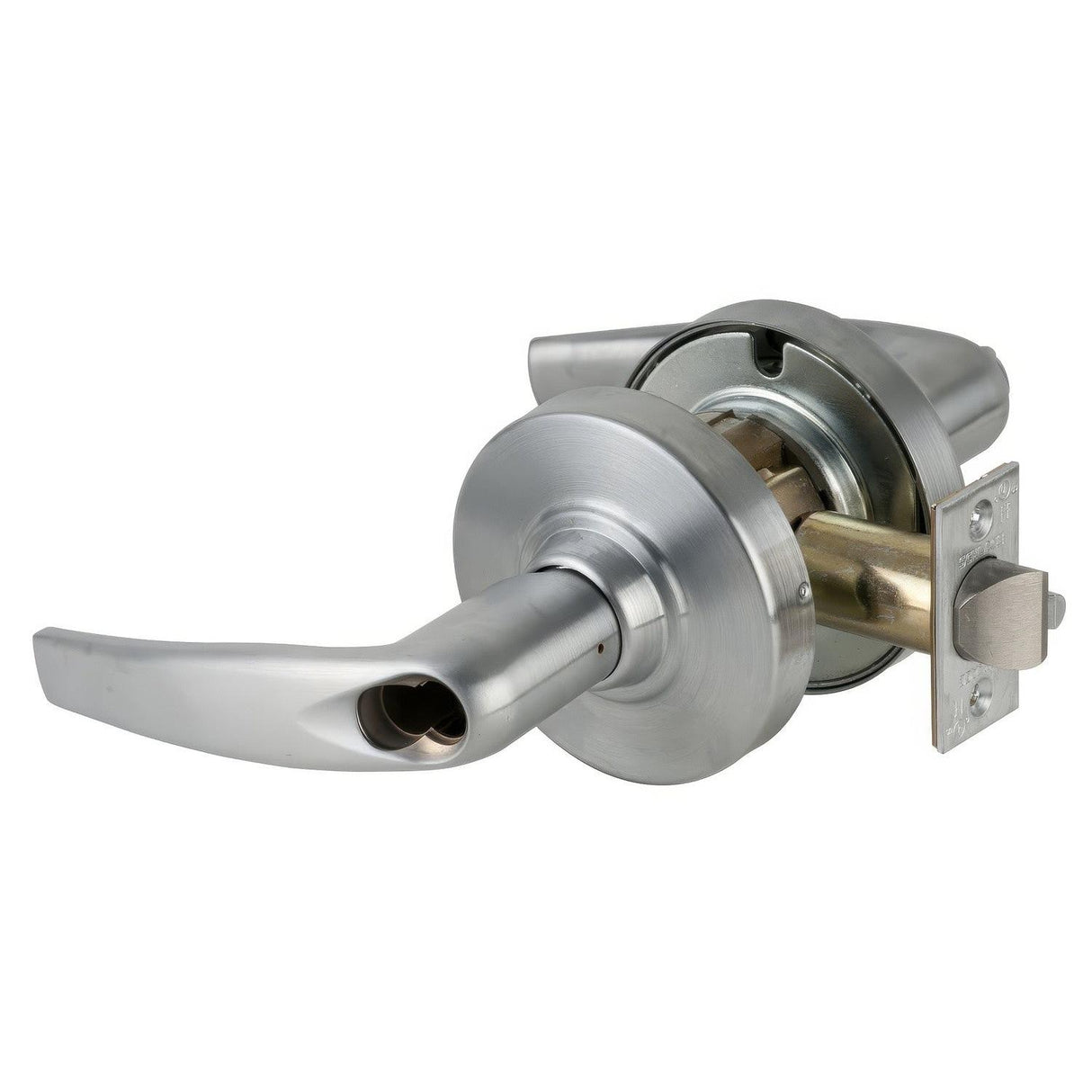 Schlage Commercial ND53BATH626 ND53BATH Athens Keyed Entry Door Lever Satin Chrome