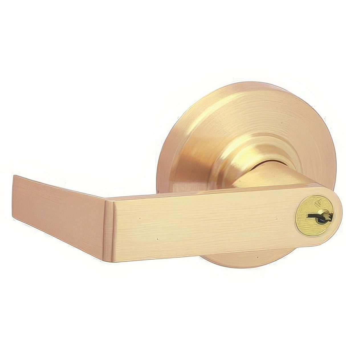 Schlage Commercial ND94RRHO612 ND94RRHO Rhodes Vandlgard Keyed Classroom Door Lever Satin Bronze