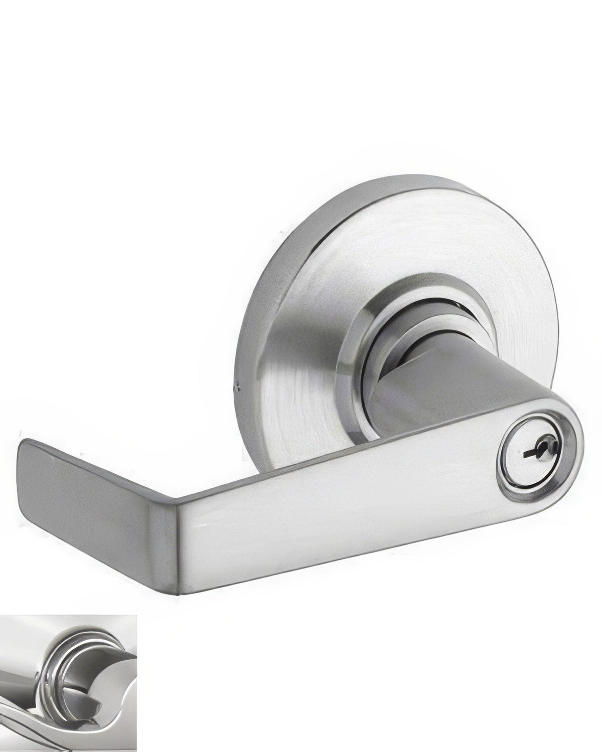 Schlage Commercial S51RSAT625 polished chrome keyed entry