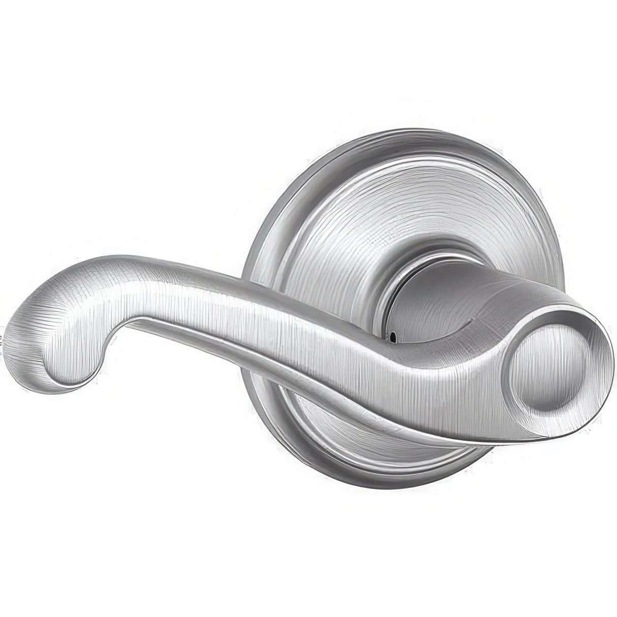 Schlage Commercial S80PFLA626LH S80-FLA-LH Flair Left Hand Storeroom Door Lever Satin Chrome