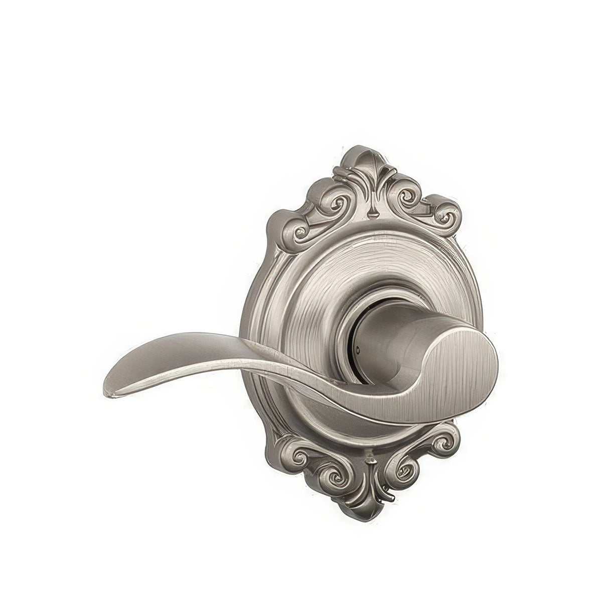 Schlage F10ACC619BRK F10-ACC-BRK F-Series Accent Passage Door Lever Satin Nickel